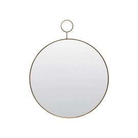 house doctor Pm0151 miroir rond mural rond laiton 