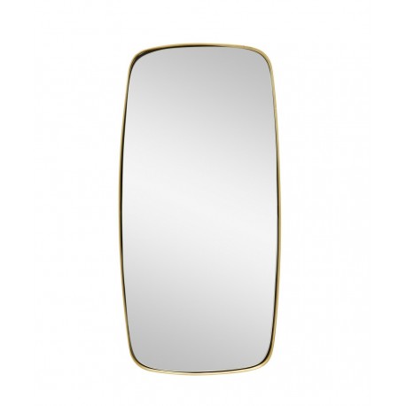 miroir mural laiton hubsch 340501