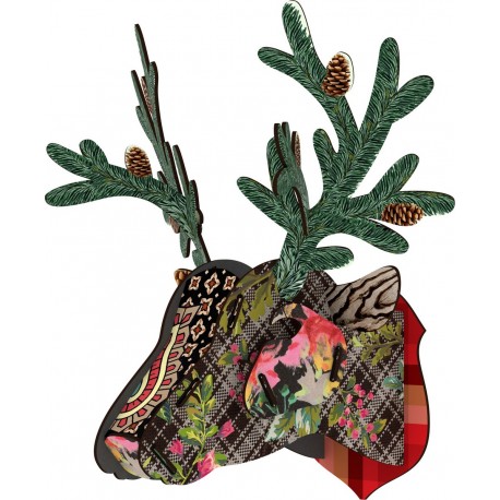 Trophee tete de cerf Miho In The Pines