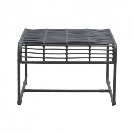 house doctor oluf table basse design rotin noir