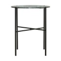 house doctor the green table basse d appoint marbre vert metal noir cb0730