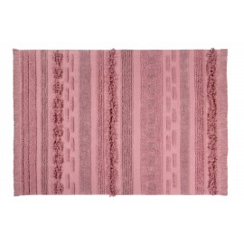 Tapis coton rose Air Lorena Canals 140 x 200 cm