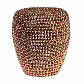 pols potten dot tabouret metal cuivre 300-030-031