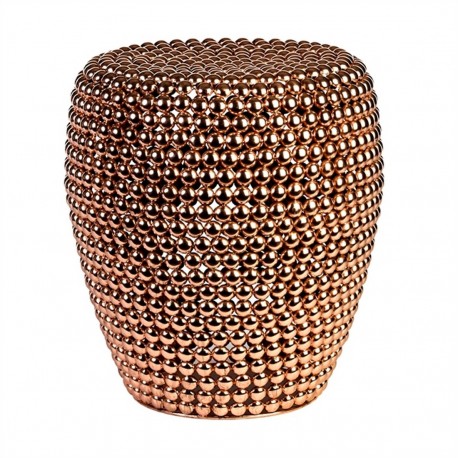 pols potten dot tabouret metal cuivre 300-030-031