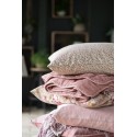 ib laursen housse de coussin lin rose poudre 50 x 50 cm