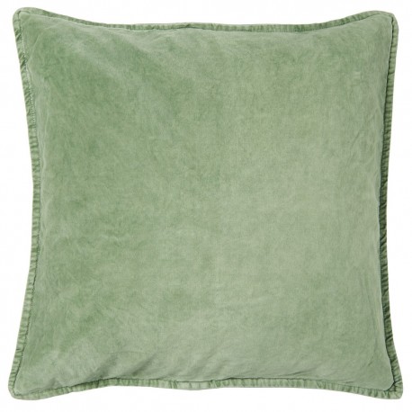 ib laursen coussin carre 50 x 50 cm velours vert menthe 6230-81
