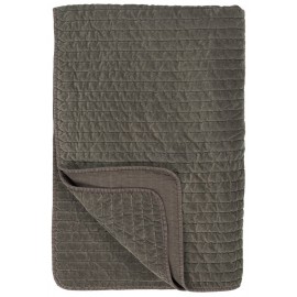 Boutis piqué texturé velours  IB Laursen gris