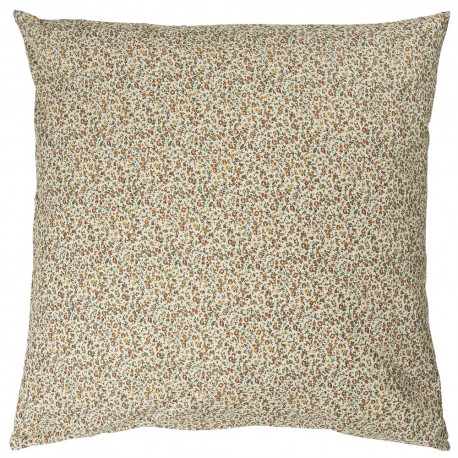 ib laursen housse de coussin coton fleuri liberty 60 x 60 cm