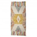 Tapis en laine franges couleurs pastel bloomingville