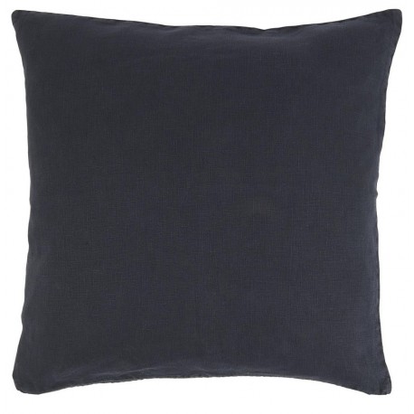 Grande housse de coussin lin carrée IB Laursen bleu