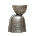 house doctor heena table basse d appoint design metal oxyde argent