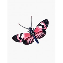 papillon heliconius rose decoration murale studio roof