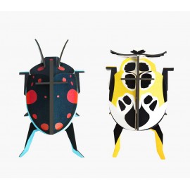 decoration murale coccinelles studio roof