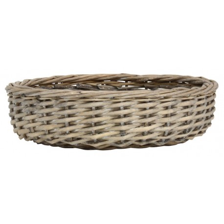 corbeille a pain ronde osier tresse naturel ib laursen