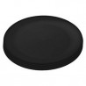ASSIETTES PLASTIQUE NOIR RONDO KOZIOL set de 4