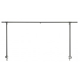 barre décor de table ajustable metal noir ib laursen