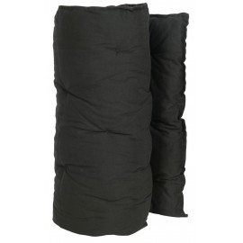 ib laursen matelas de transat toile de coton noir