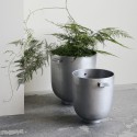 house doctor foem cache pot design industriel aluminium brut