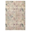 Tapis tons pastel motifs triangles Nordal Magic