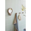 patere murale design bois de chene clair hubsch