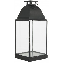 grande lanterne vintage metal noir ib laursen