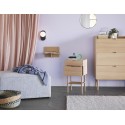 hubsch petite etagere murale bois clair style scandinave
