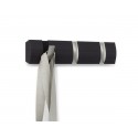 Portemanteau mural bois flotté foncé Umbra flip 3