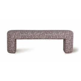 Banc tissu imprimé floral style vintage HK Lving Lobby