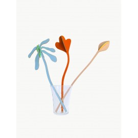 studio roof bouquet 3 fleurs en carton automn tango