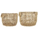 ib laursen set 2 paniers tressage large a trous