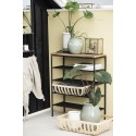 etagere industrielle a poser metal noir bois ib laursen