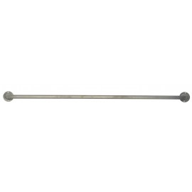 barre murale metal pour suspendre jardiniere ustensiles vetements