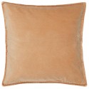 housse de coussin velours saumon corail orange ib laursen