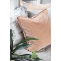 housse de coussin velours saumon corail orange ib laursen