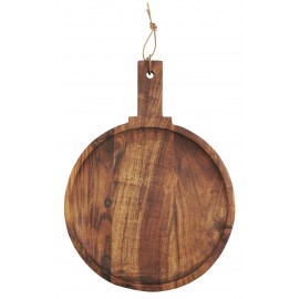 planche a tapas ronde bois fonce acacia ib laursen