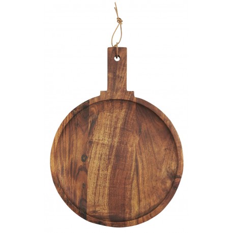 planche a tapas ronde bois fonce acacia ib laursen