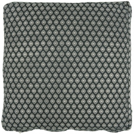 Housse coussin de chaise carrée IB Laursen noir
