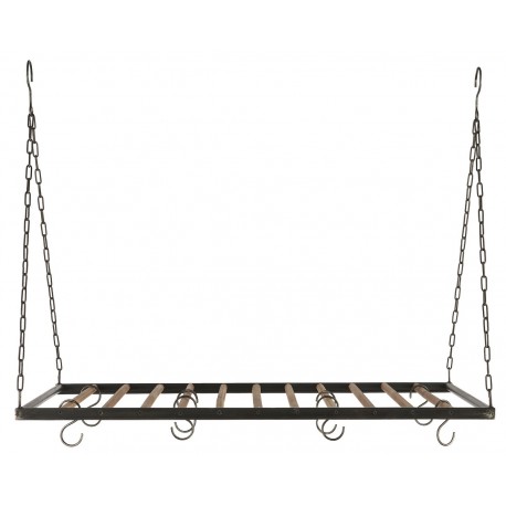 Rangement suspendu cuisine 8 crochets IB Laursen