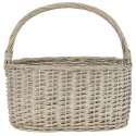 panier tresse ovale saule gris anse ib laursen