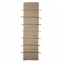 Tapis long jute franges Bloomingville Clas