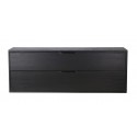 hk living meuble modulable design contemporain bois noir element c