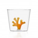 verre a eau gobelet ichendorf borosilicate corail orange coral reef