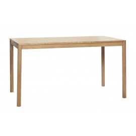 table a manger contemporaine rectangulaire style scandinave bois clair hubsch