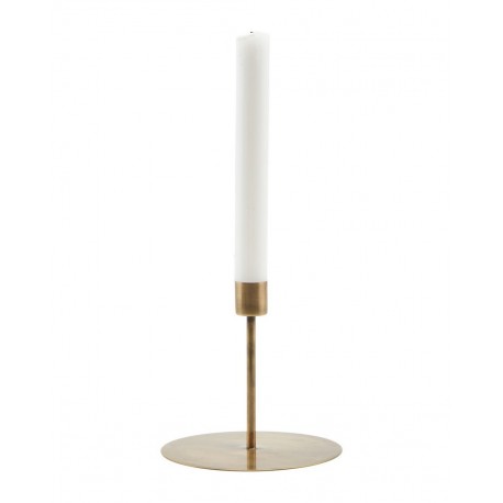 house doctor bougeoir elegant design epure metal laiton dore anit