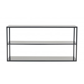 house doctor etagere murale design metal noir black model c