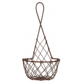 panier metal filaire a suspendre style vintage campagne ib laursen