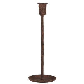 grand bougeoir sur pied metal rouille style campagne ib laursen