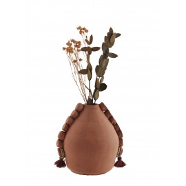 madam stoltz petit vase artisanal terre cuite