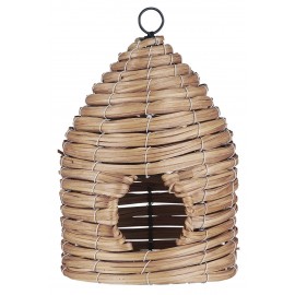 mangeoire pour oiseaux tiges de bois tresse ib laursen