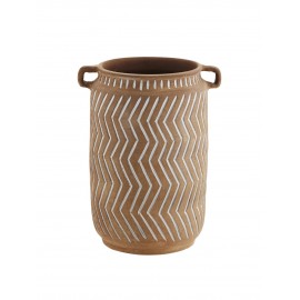 Vase droit terre cuite Madam Stoltz